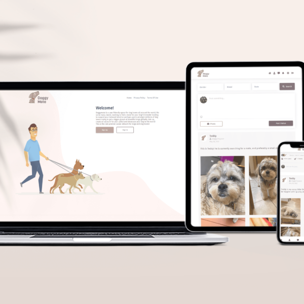 Doggy Mate – Social Network Website